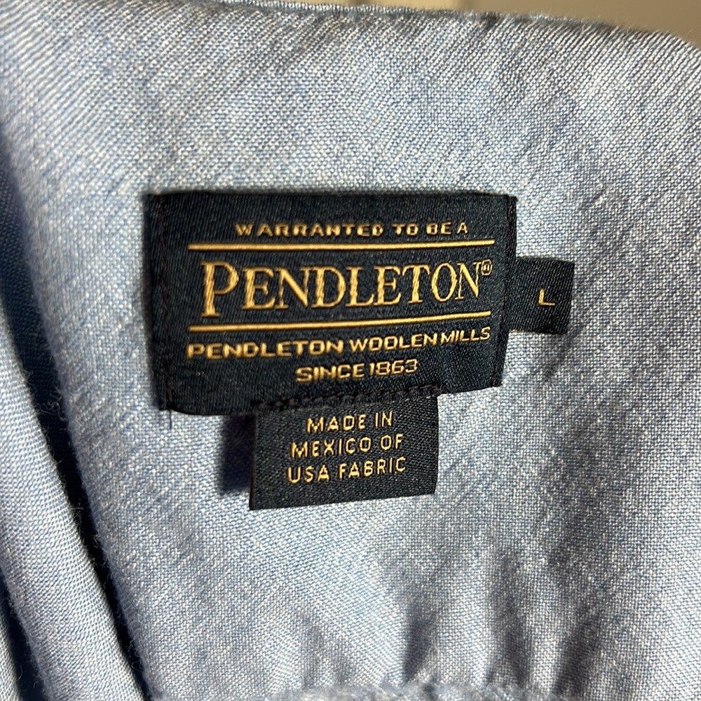 Pendleton Button Down Shirt - Women’s L - image 5